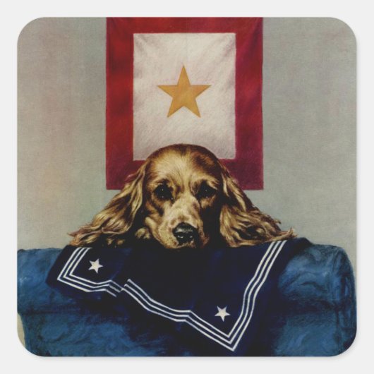 Sticker Carré Parce Que Quelqu'Un A Parlé (Devant)