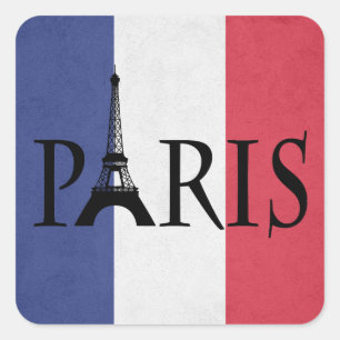 Sticker Carré Paris