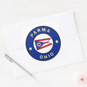 Sticker Carré Parma Ohio (Enveloppe)
