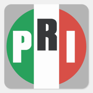 Sticker Carré Parti révolutionnaire institutionnel