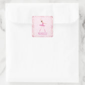 Sticker Carré Parties scintillant Ballerina Confetti Conception  (Sac)