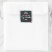 Sticker Carré Parties scintillant holographique Glam Soy Chandel (Sac)