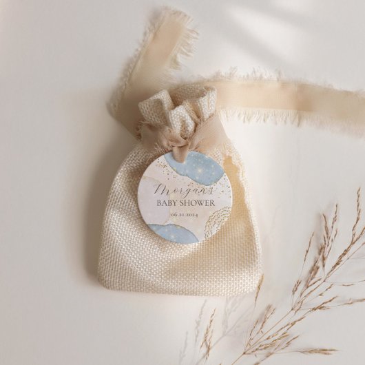 Sticker Carré Parties scintillant magique Abstrait Baby shower M