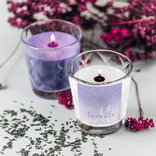 Sticker Carré Parties scintillant violet moderne étincelles Nom