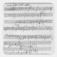 Partition musicale manuscrite