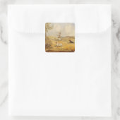 Sticker Carré Partridge shooting (Sac)