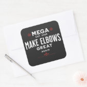 Sticker Carré Paruline thermique (Enveloppe)