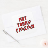 Sticker Carré Pas aujourd'hui fascisme (Enveloppe)