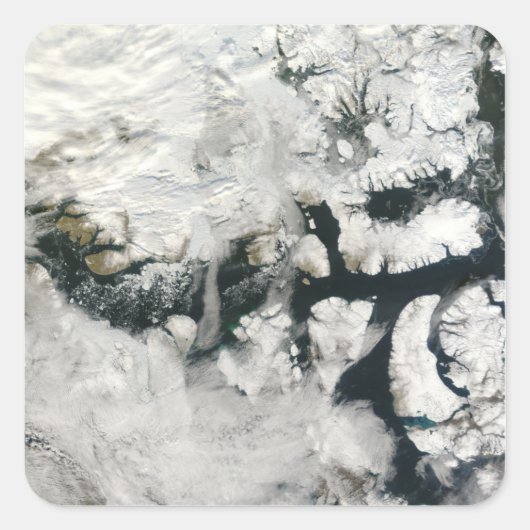 Sticker Carré Passage du Nord-Ouest 2 (Devant)