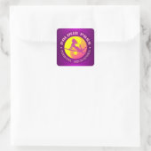 Sticker Carré Passe surf Palikir (Sac)