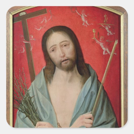 Sticker Carré Passion du Christ (Devant)