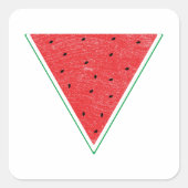 Sticker Carré pastèque la Palestine (fr) (Devant)