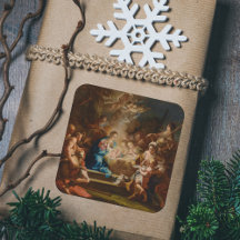 Pasteurs d'adoration Vintage Noël Nativité