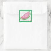 Sticker Carré Pâte de melon (Sac)