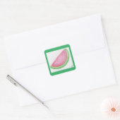 Sticker Carré Pâte de melon (Enveloppe)