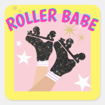 Patinage moderne Roller Babe Skater Derby Patinage
