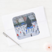 Sticker Carré Patinage Musée d'histoire naturelle 2012 (Enveloppe)