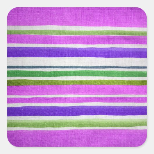 Sticker Carré Patinées bandes (Devant)