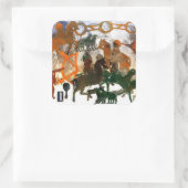 Sticker Carré Patrimoine Picte (Sac)