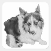 Sticker Carré Patrol Snack (Devant)