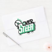 Sticker Carré Patrouille dérive folle - Survirage (vert) (Enveloppe)