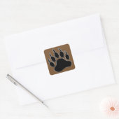 Sticker Carré Patte d'ours (Enveloppe)