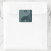 Sticker Carré Patterned Yin (Sac)