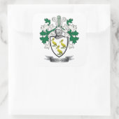 Sticker Carré Patterson Family Crest (Sac)