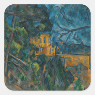 Sticker Carré Paul Cezanne - Château Noir