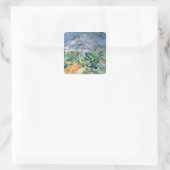 Sticker Carré Paul Cezanne | Mont Sainte-Victoire, 1900 (Sac)