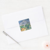 Sticker Carré Paul Cezanne | Mont Sainte-Victoire, 1900 (Enveloppe)