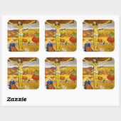 Sticker Carré Paul Gauguin - Le Christ Jaune (Feuille)