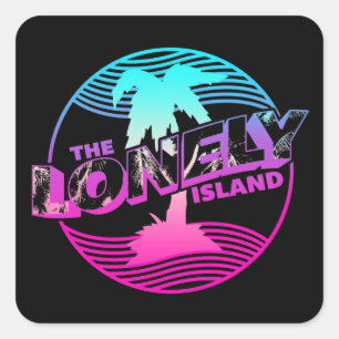 Sticker Carré Paumes