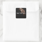 Sticker Carré Pause coupe libre (Sac)