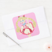Sticker Carré Pavlova Moon (Enveloppe)