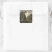 Sticker Carré Paysage, 1850 (Sac)