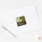 Sticker Carré Paysage 4 (Enveloppe)