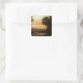 Sticker Carré Paysage à Dusk (Sac)