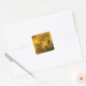 Sticker Carré Paysage antique (Enveloppe)