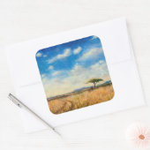 Sticker Carré Paysage de Mara 2012 (Enveloppe)