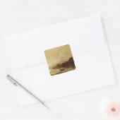 Sticker Carré Paysage fluvial (Enveloppe)