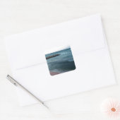 Sticker Carré Paysage marin (Enveloppe)