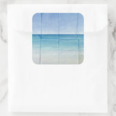 Sticker Carré Paysage marin 1984 (Sac)