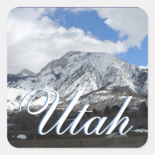 Sticker Carré Paysage pittoresque, Utah magnifique