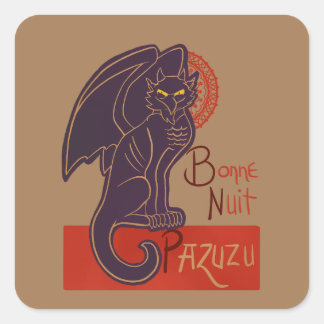 Sticker Carré Pazuzu
