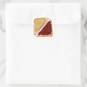 STICKER CARRÉ PB&J (Sac)