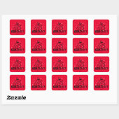 Sticker Carré Peanuts | Snoopy Chaud & Confortable (Feuille)