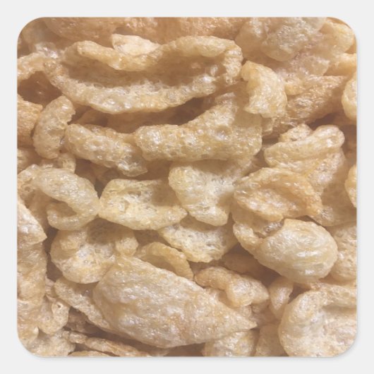 Sticker Carré Peau de porc (Devant)