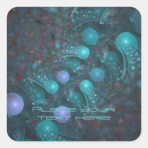 Sticker Carré Peau étrangère 001