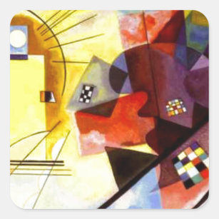Autocollants Stickers Peinture Kandinsky Zazzlebe